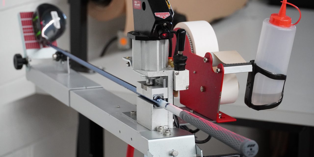 Golf Mechanix 110860 – laser equipped gripping station